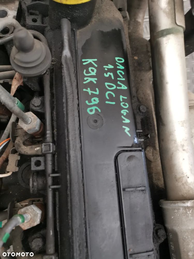 Dacia Logan Sandero 1.5 TDCI K9K796 Silnik na Części - 4