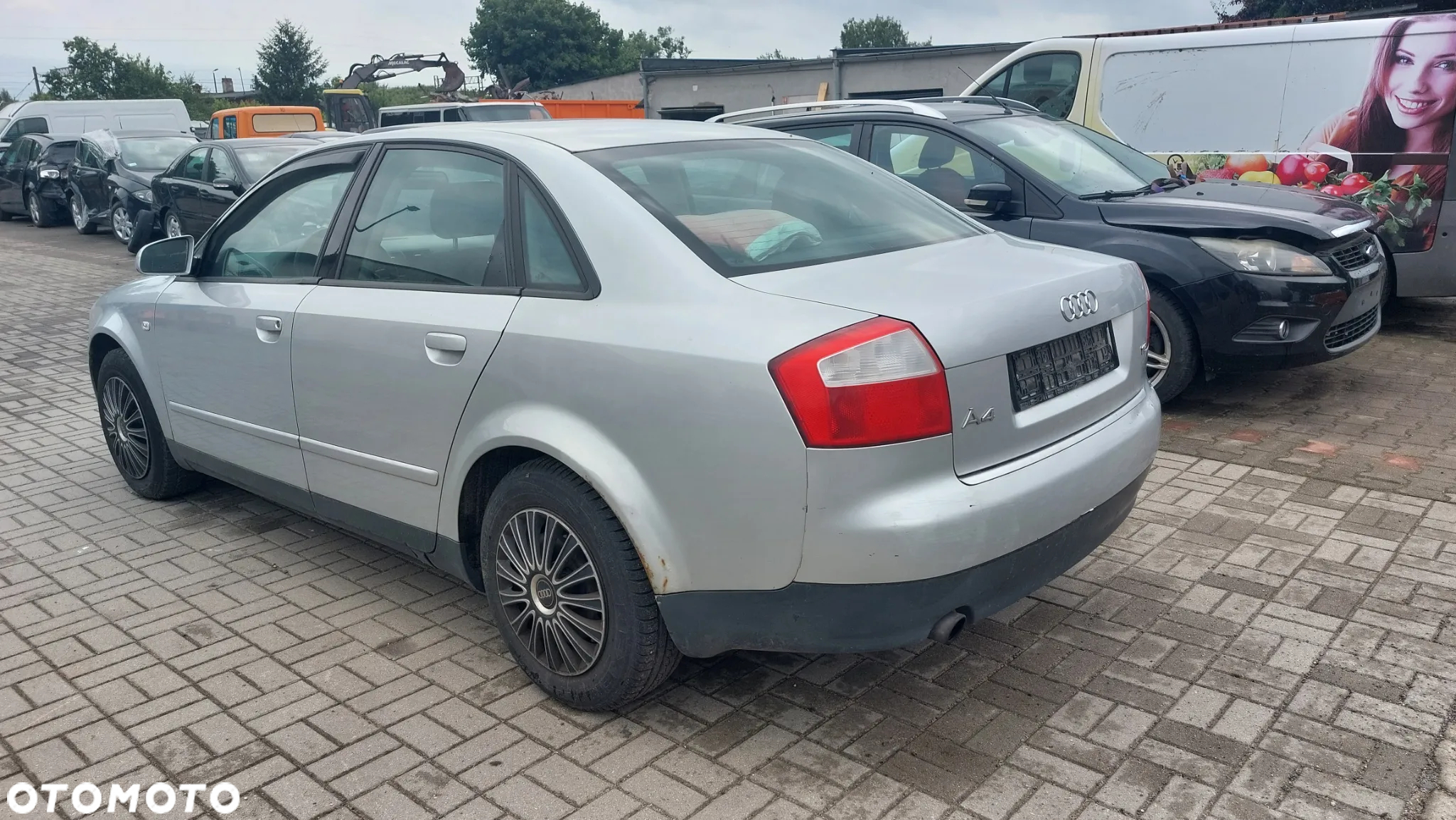 Audi A4 B6 na części 2001 r. 1,6 b drzwi szyby fotele podsufitka silnik skrzynia lusterko maska klapa - 5