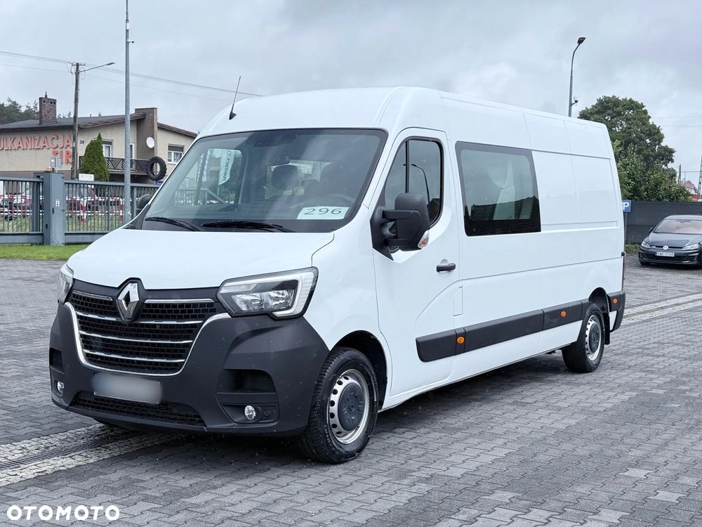 Renault Master 135 DCI L3H2 Brygadówka Doka 7-miejsc Maxi Salon PL - 2