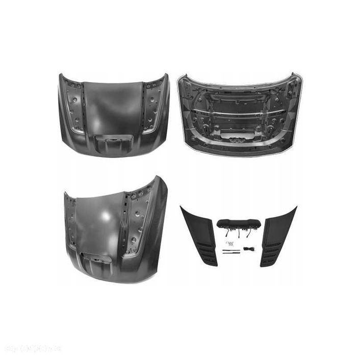 Zestaw Body Kit Zderzak Maska Błotniki Lampy Dodge RAM TRX 2020, 2024 - 2