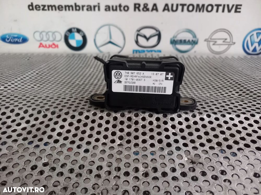Modul Senzor ESP Audi Q7 4L Cod 7HA  An 2005-2006-2007-2008-2009-2010-2011-2012-2013-2014-2015 - De - 4