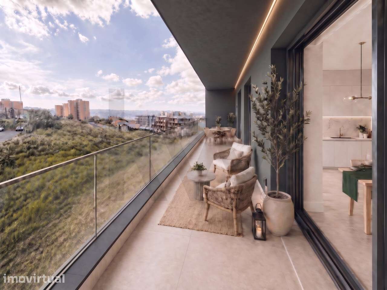 Loures | T3 com varanda e box, no empreendimento Paradela Gardens. - Grande imagem: 4/21