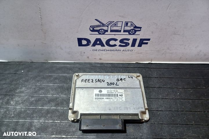 ECU Calculator Motor 0AD927755AB 5WP22074  - 2.5 TDI BAC 0AD927755AB - 1