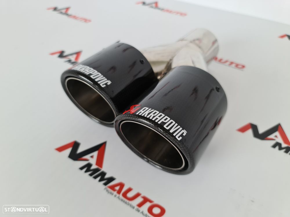 Ponteira Akrapovic Dupla S/ Recorte - 3