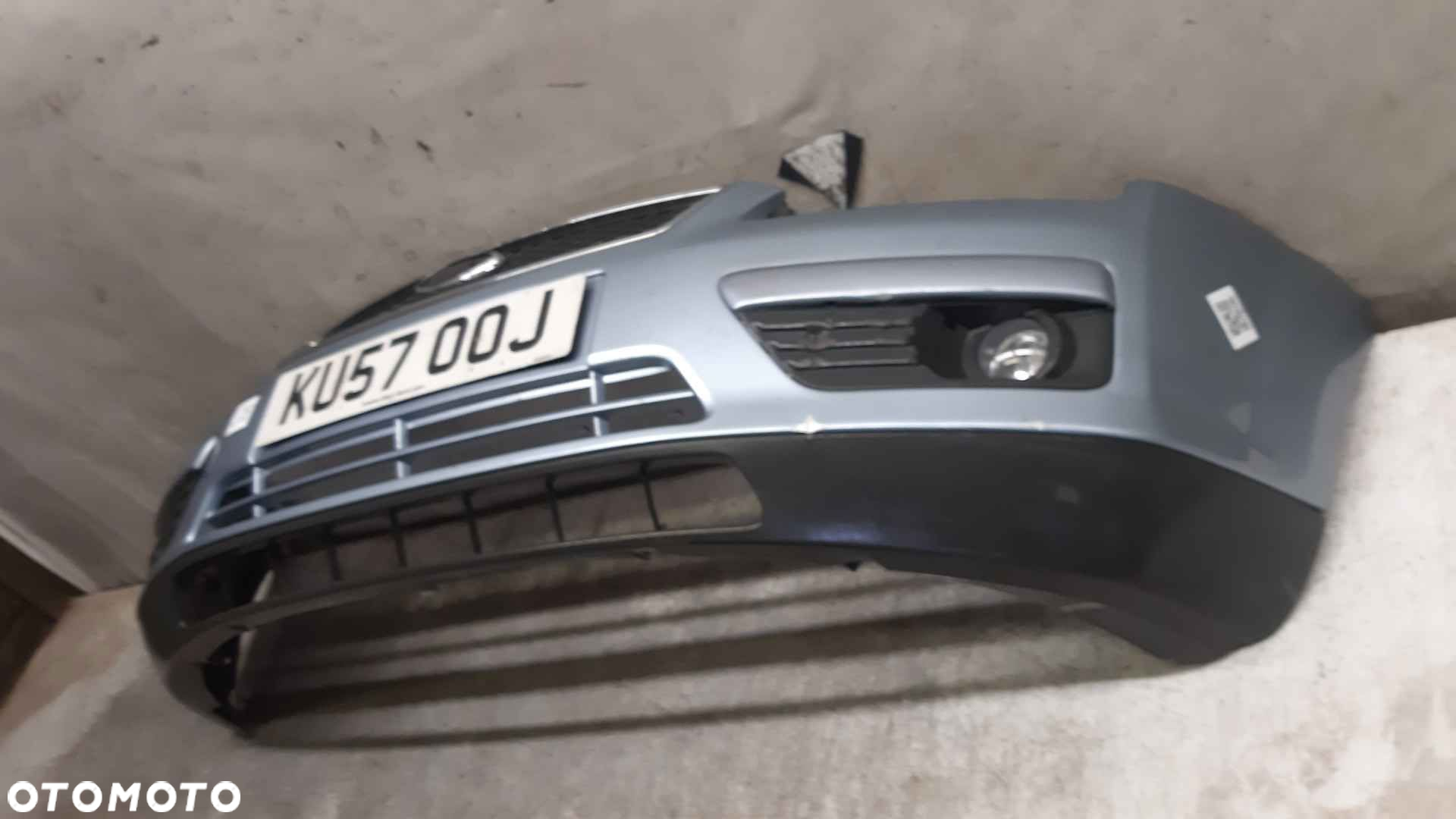 @ ZDERZAK PRZÓD PRZEDNI FORD FOCUS MK.2 2 II Z3 BŁĘKITNY HALOGENY USZKODZONY - 3