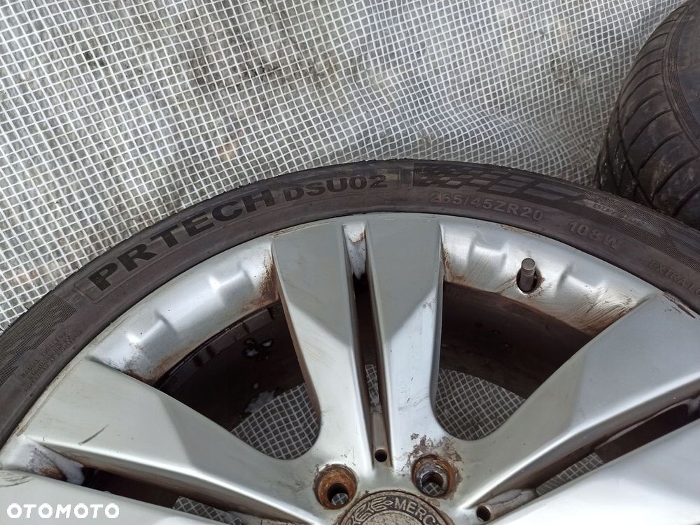 MERCEDES ML GL W164 KOŁA FELGI 20" 265/45R20 5x112 ET55 8,5Jx20 KOMPLET - 7