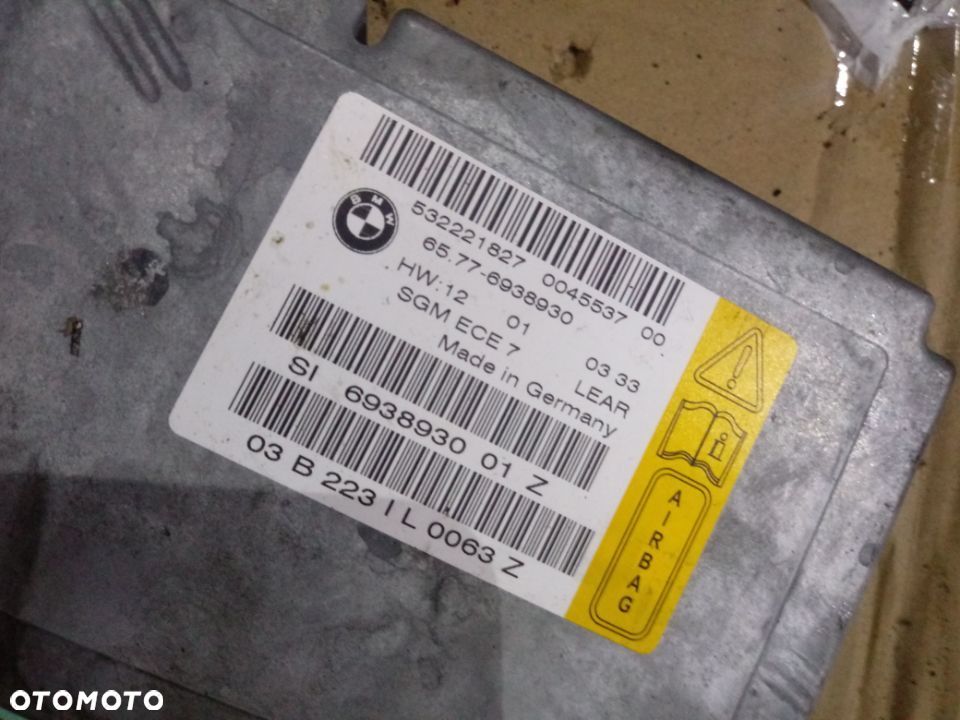 Moduł sensor BMW E60 65776938930 - 4