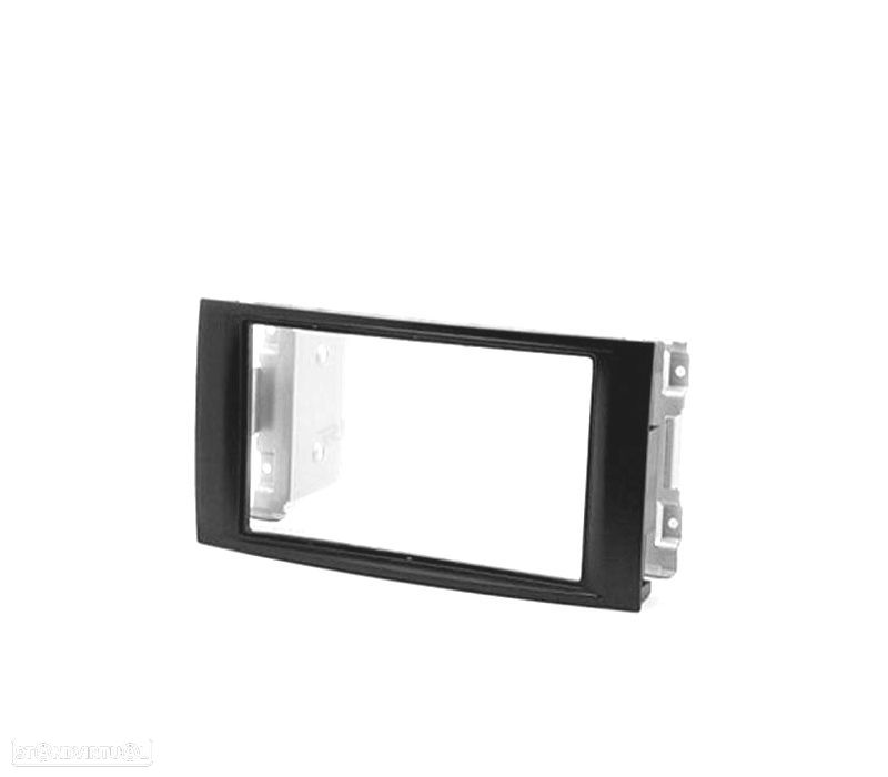 MOLDURA ADAPTADOR PRETO PARA RADIO 2-DIN PARA VOLKSWAGEN VW TOUAREG 02-10 T5 MULTIVAN ELLE TRANSPORT - 2