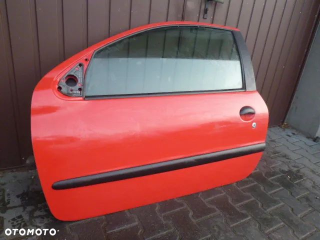 DRZWI LEWY PRZÓD LEWY PRZEDNIE PEUGEOT 206 EKB 3D KOMPLETNE - 7
