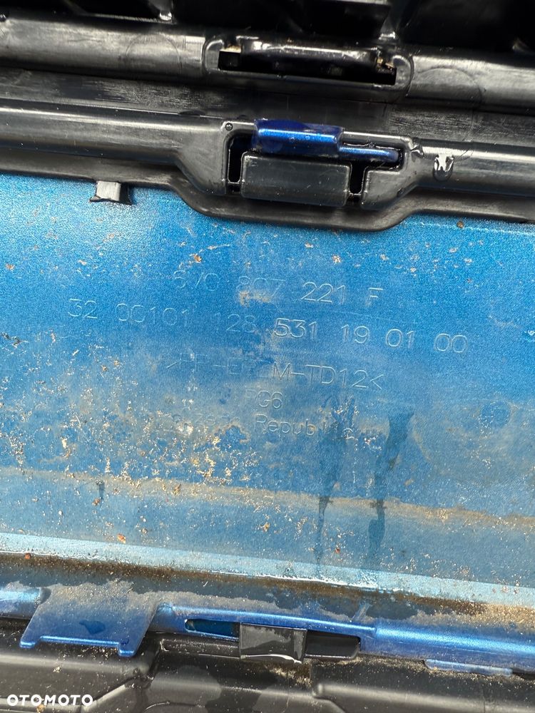 ZDERZAK PRZÓD PRZEDNI SKODA FABIA III LIFT 6V0 6V0807221F - 2