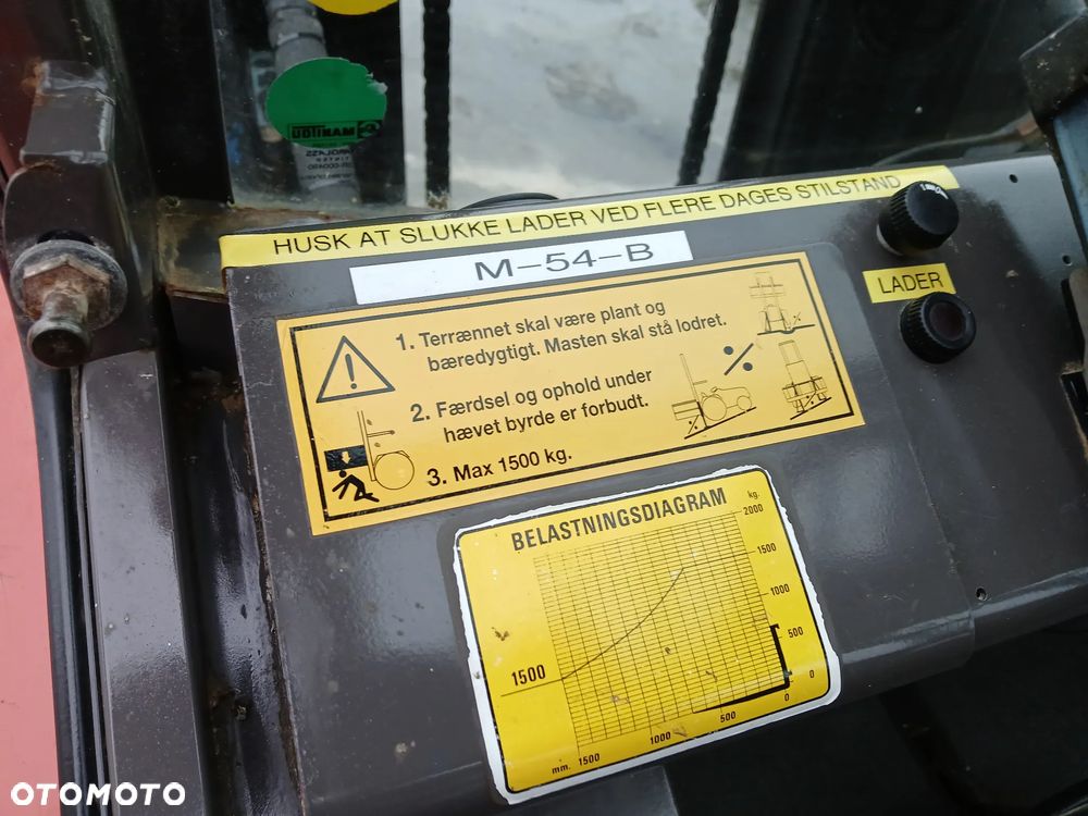 Manitou M26-4 4x4 2004 2100h maszt 10m kosz sprowadzony - 11