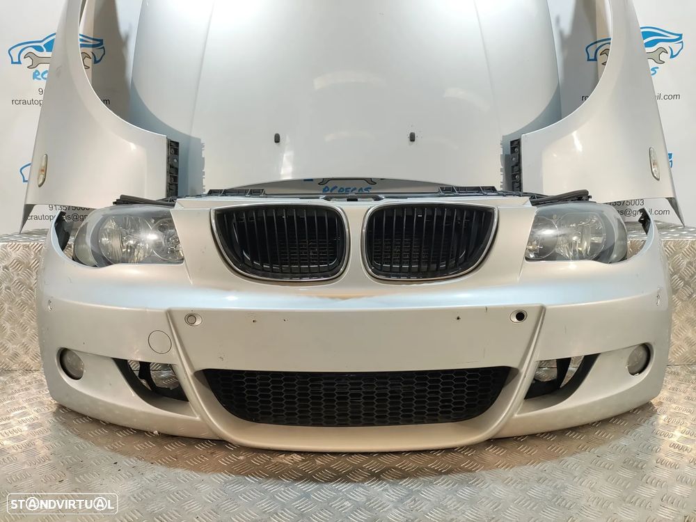 FRENTE COMPLETA BMW SERIE 1 E87 E81 PACK M CAPOT PARACHOQUES SENSORES GUARDA-LAMAS OTICAS RADIADOR VENTILADOR FRENTE FIBRA REFORÇO - 5