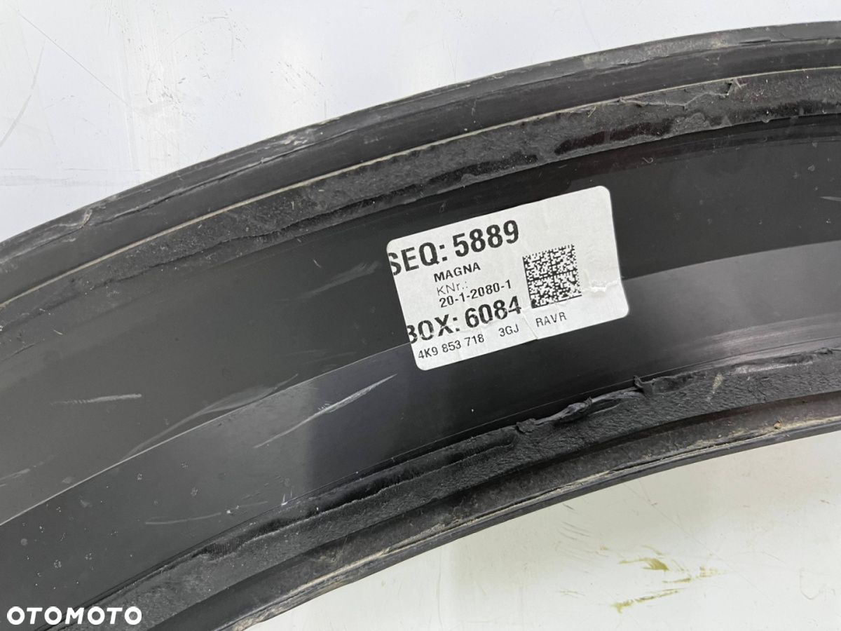 Listwa Audi A6 C8 Allroad 18r.- prawy przedni rant nadkola błotnika nakładka prawy przód 4k9853718 - 13