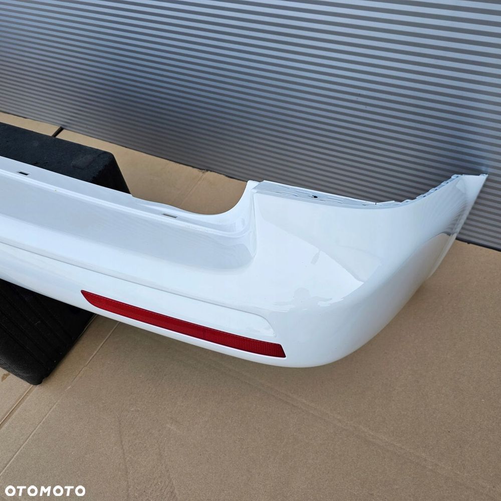 VW T5 LIFT T6 zderzak tył biały LB9A IDEALNY - 4