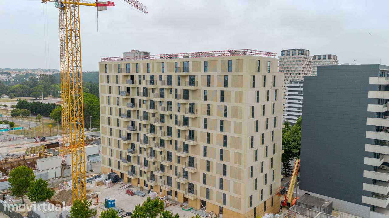 Apartamento T2 no Core Leça, Leça da Palmeira, Matosinhos - Grande imagem: 2/11