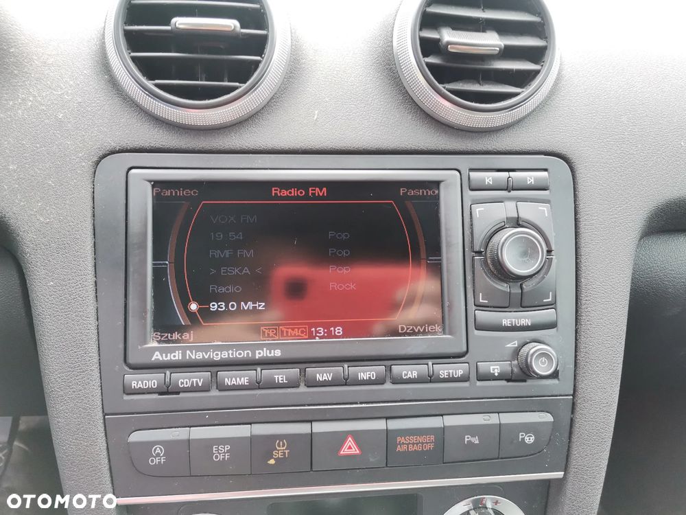 RADIO NAVI NAWIGACJA MMI MULTIMEDIA RNS-E PLUS AUDI A3 8P 8P LIFT - 2