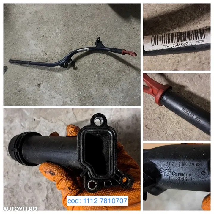 Anexe motor bmw euro 6 N47N N47S1 N47D20C Seria 1 2 3 4 5 6 7 x1 x3 x4 x5 x6 2013-2015 diesel galerie admisie set conducte racire ulei cv alternator furtun retur motorina cablaj motor - 9