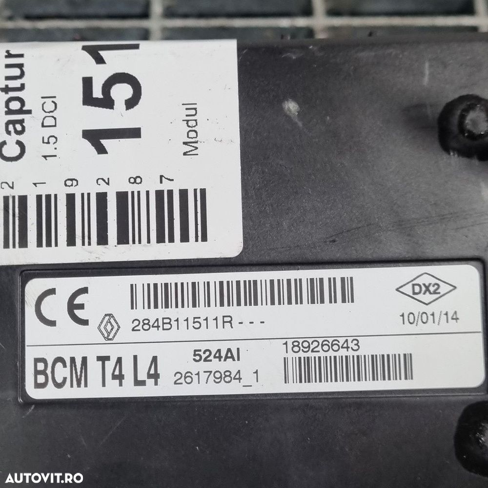 Modul Renault Captur 2013 - 2017 (1513) 284B11511R - 3
