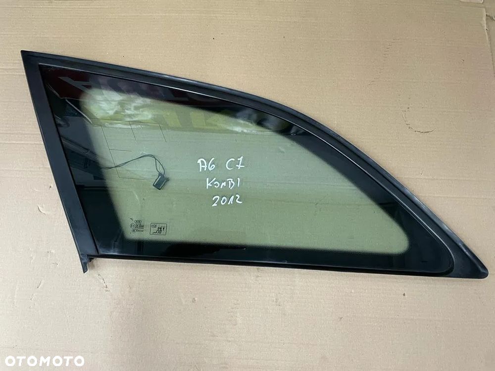 AUDI A6 C7 KOMBI SZYBA BOCZNA LEWA KAROSERYJNA 2012 AS2