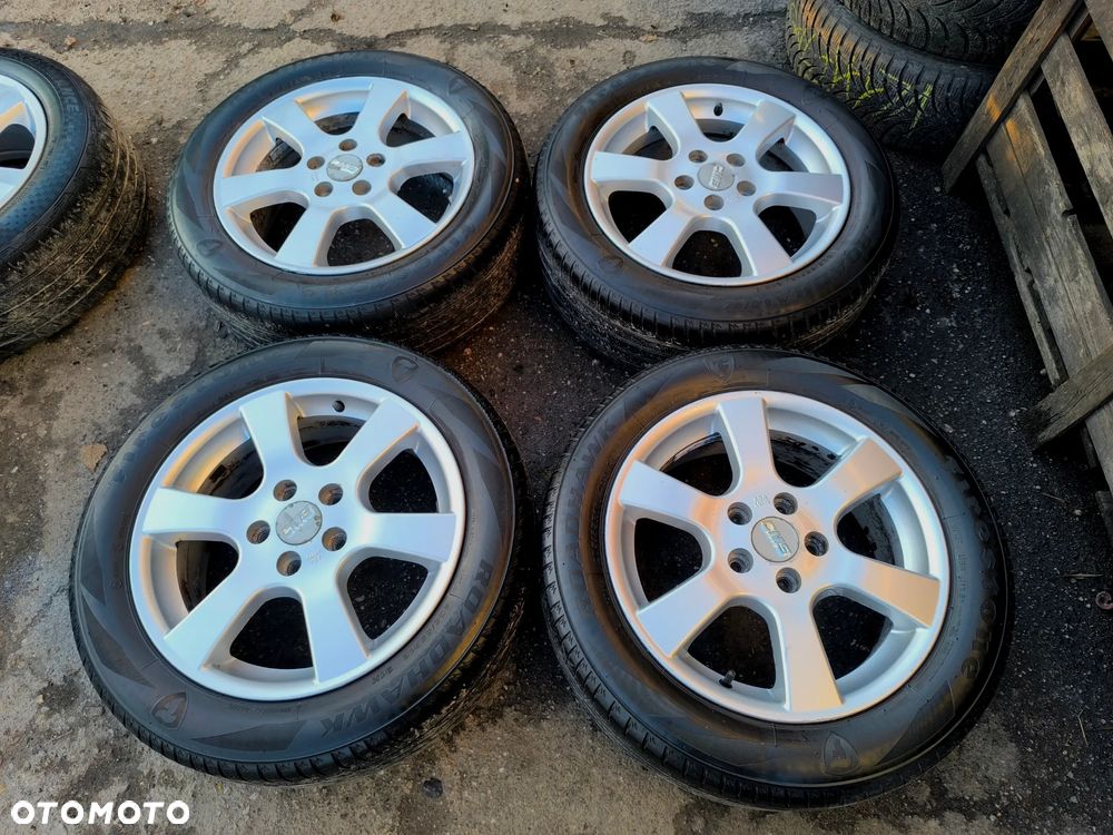 5x108 Felgi Aluminiowe Alufelgi 16 Koła Letnie Lato FORD MONDEO MK3 MK4 FOCUS CMAX TOURNEO TRANSIT CONNECT VOLVO C30 V40 S40 V50 V40 4,5mm Legnica ALU-RAD 205/55 - 1
