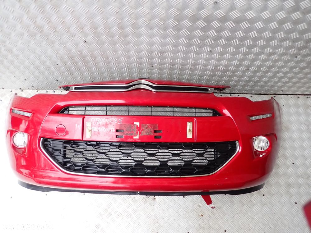 ZDERZAK PRZEDNI CITROEN C3 II LIFT   9803500777 - 1