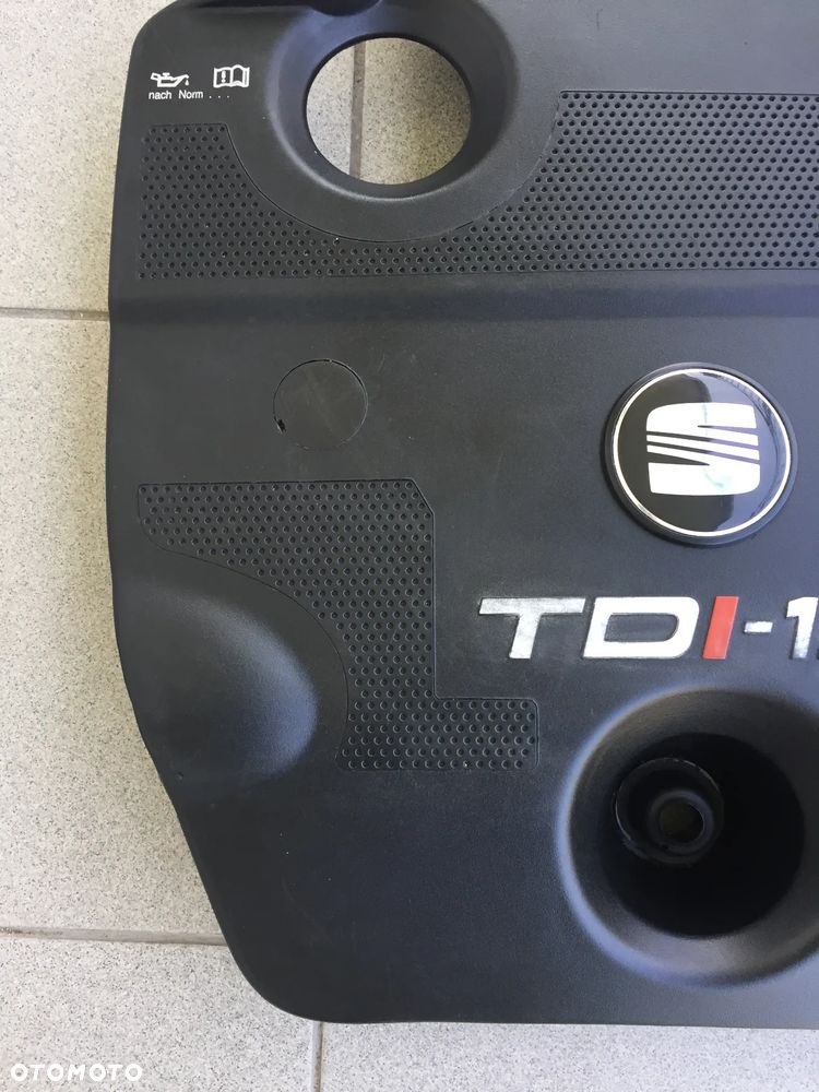 OSŁONA SILNIKA GÓRNA SEAT LEON I TOLEDO II 1.9TDI ALH ASV 90KM-110KM 038103935AB - 14