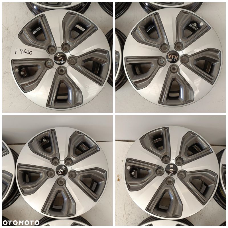Alufelgi 5x114,3 16 Kia Niro + kołpak + czujniki TPMS 4szt (F9600) - 3