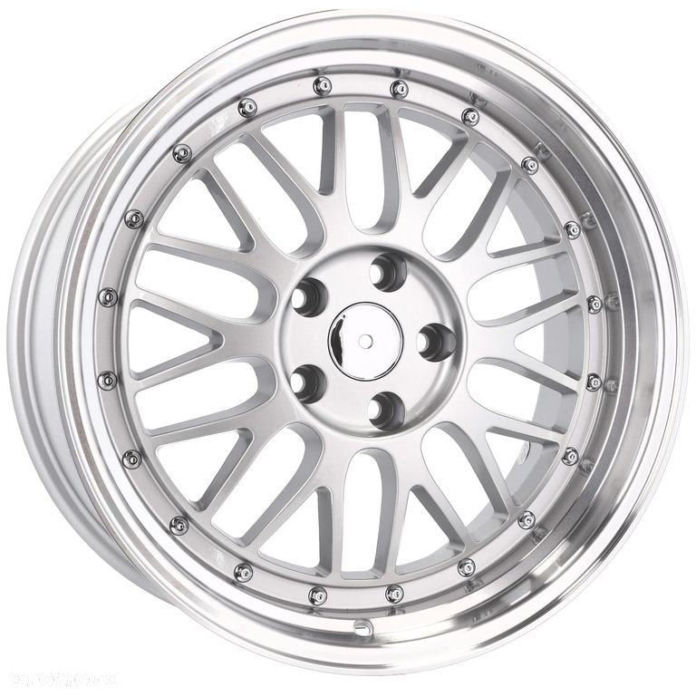 4x Felgi 17 m.in. do BMW 3 E36 E46 E90 E91 E92 F30 4 F32 5 E60 E61 7 E32 E38 BBS LM - A1025 - 3