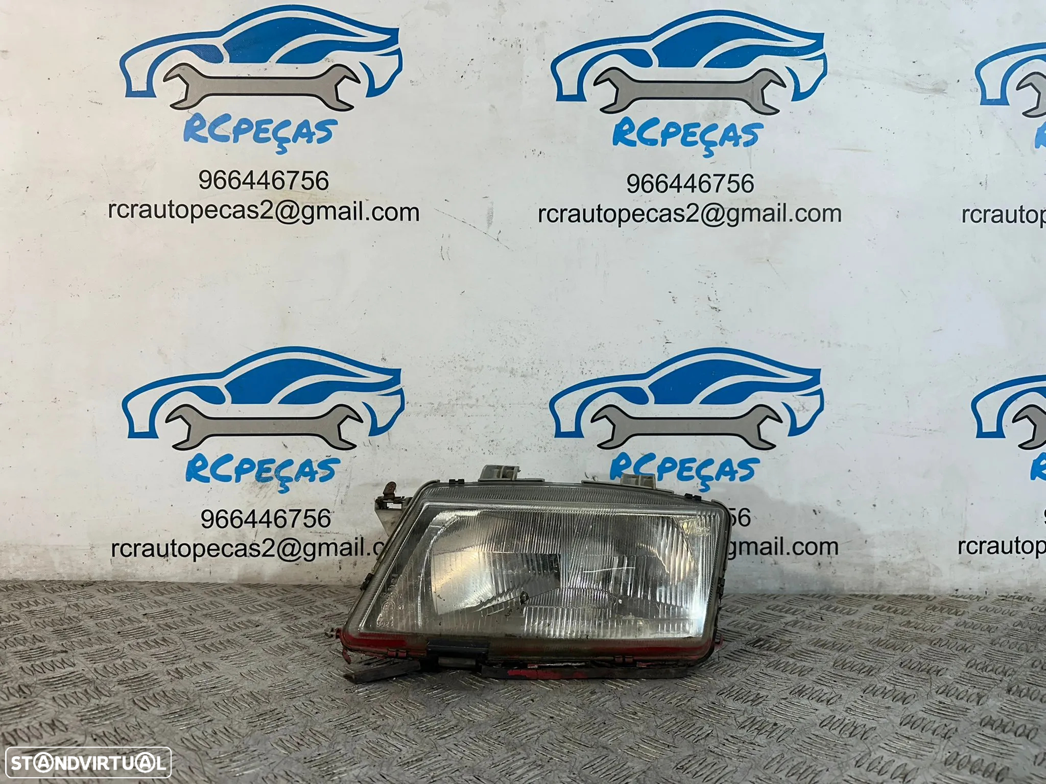 .Otica Farol Frontal Esquerda Direita Original Saab 93 9-3 YS3D 1998 – 2003 - 10
