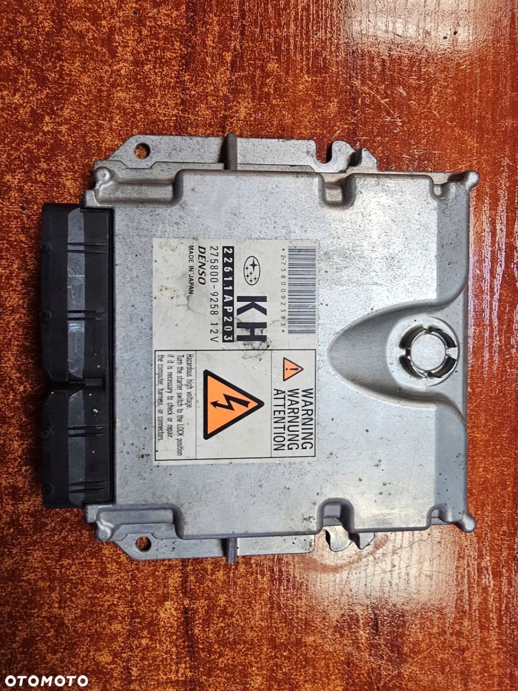 STEROWNIK KOMPUTER SILNIKA SUBARU FORESTER III 08 2.0 2758009258 - 1