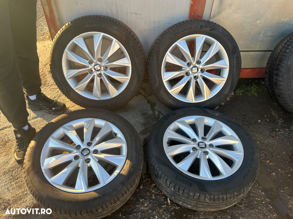 Jante cu anvelope R17 seat ateca 2018