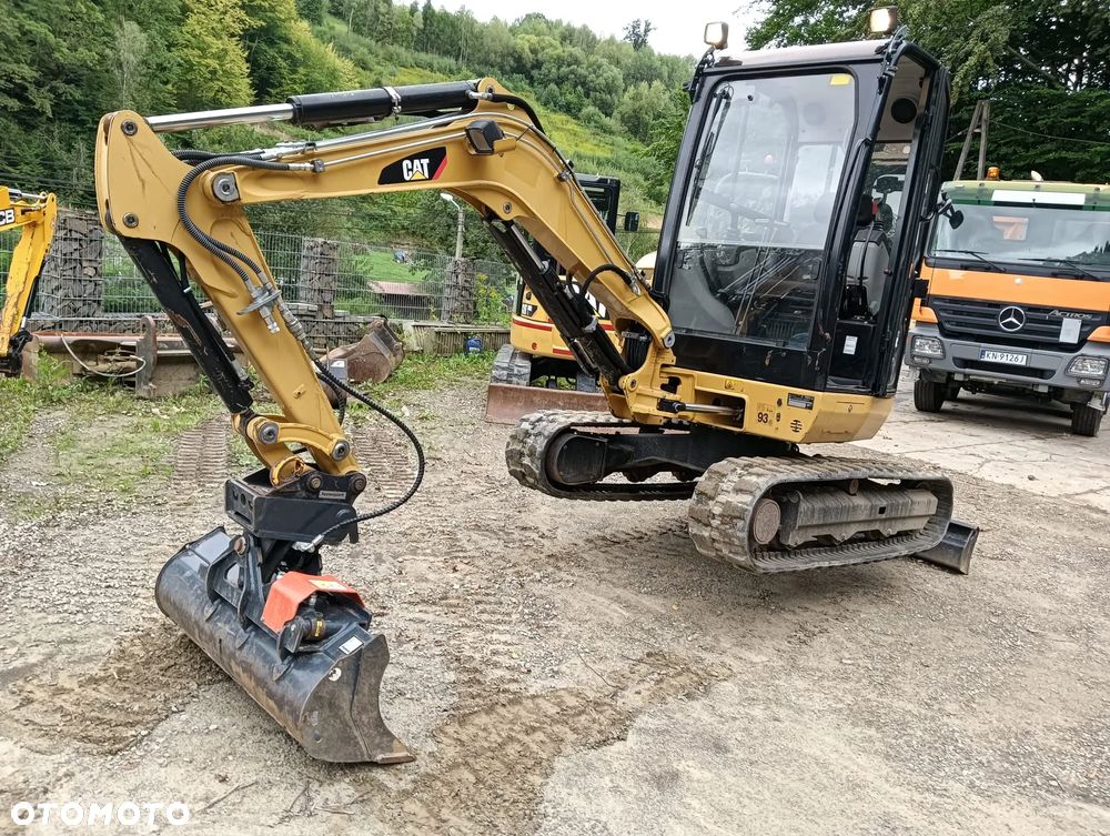 Caterpillar CAT 302.7 E | 2016r | 2500 mtg | 2700kg | minikoparka mini koparka gąsienicowa mała koparka obrotowa gąsienice gumowe - 7
