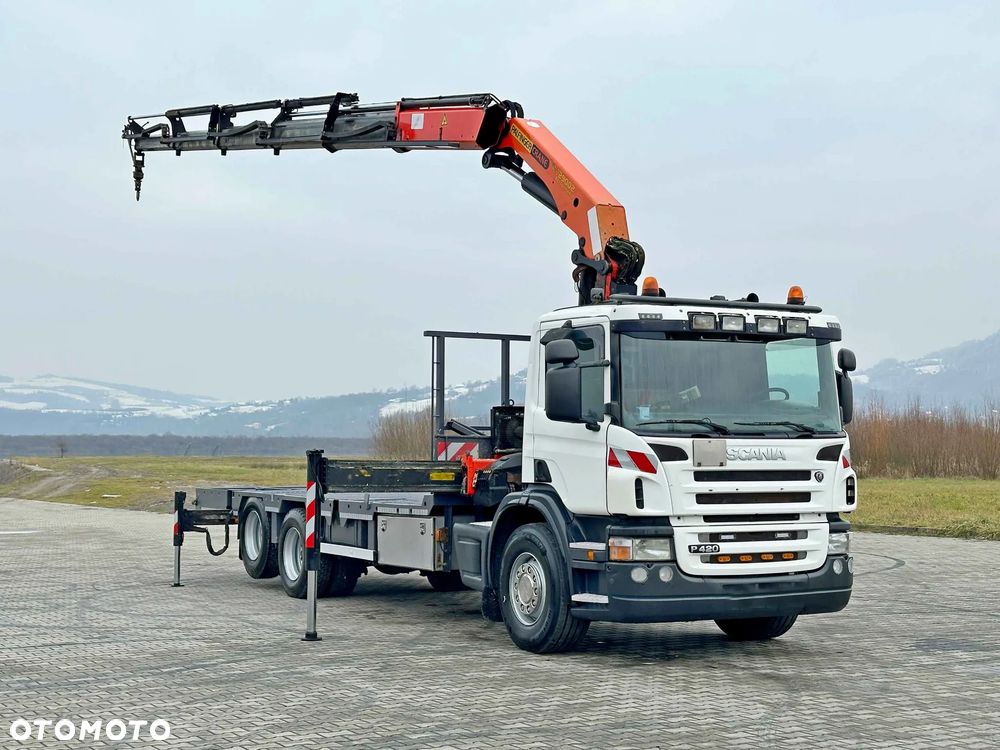 Scania P 420 * PLATFORMA 6,80 m * PK 29002 + PILOT * STAN BDB - 2