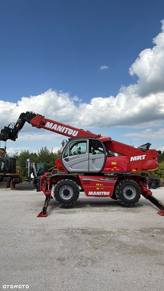 Manitou Ładowarka teleskopowa MANITOU ROTO Mrt 2540 + Privilage 360° obrotowa 2150 2550 bez Dpf i Adblue  PILOT sterowania Kosz Widły manitka silnik Mercedes  Wciagarka  1 właściciel KLIMA serwisowana Merlo - 6