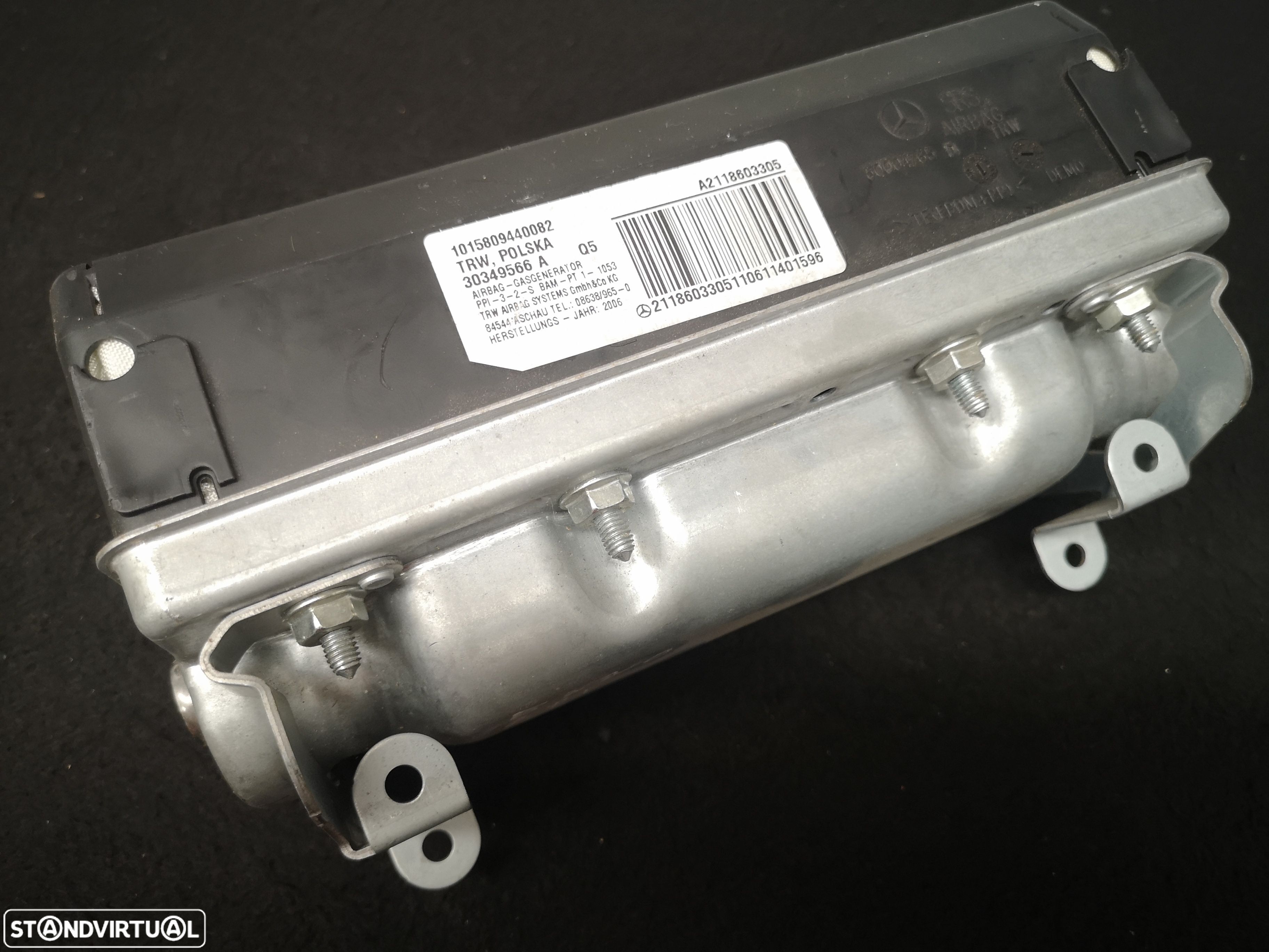 Airbag do tablier pasageiro Mercedes class e W211 2003+ - 1