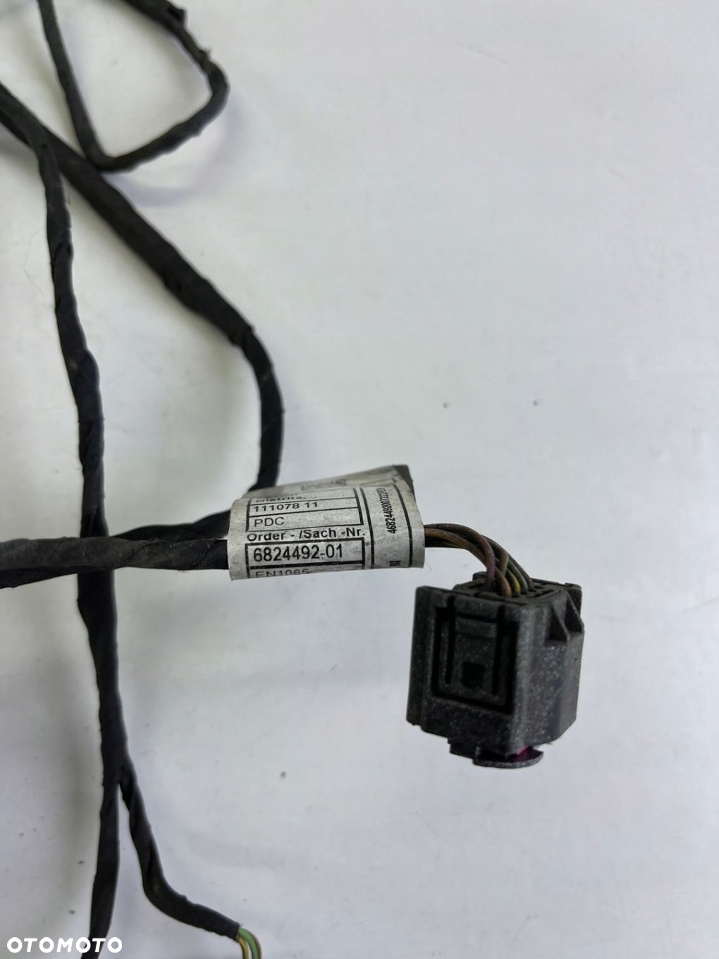 BMW G31 TYLNA WIĄZKA INSTALACJA PDC CZUJNIKOW PARKOWANIA 6824486 6824492 - 5