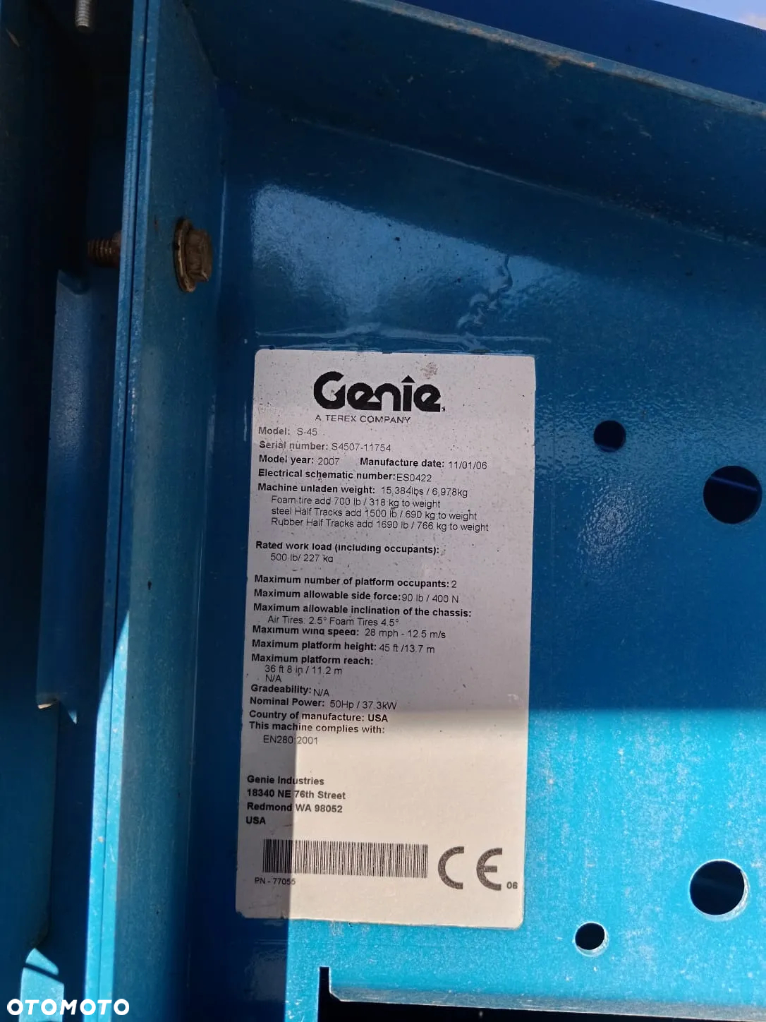 Genie S-45 - 3