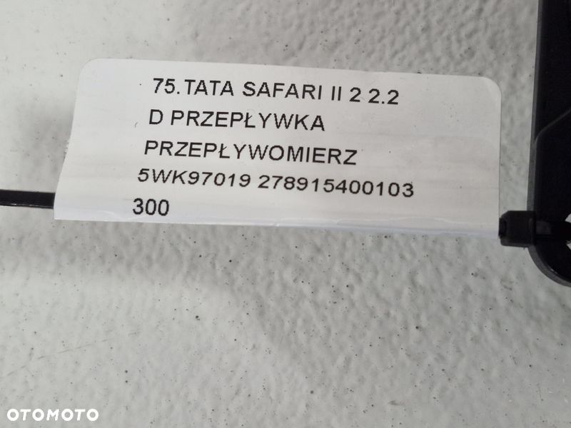 tata safari ii 2 2.2 d przepływka przepływomierz 5wk97019 278915400103 - 7