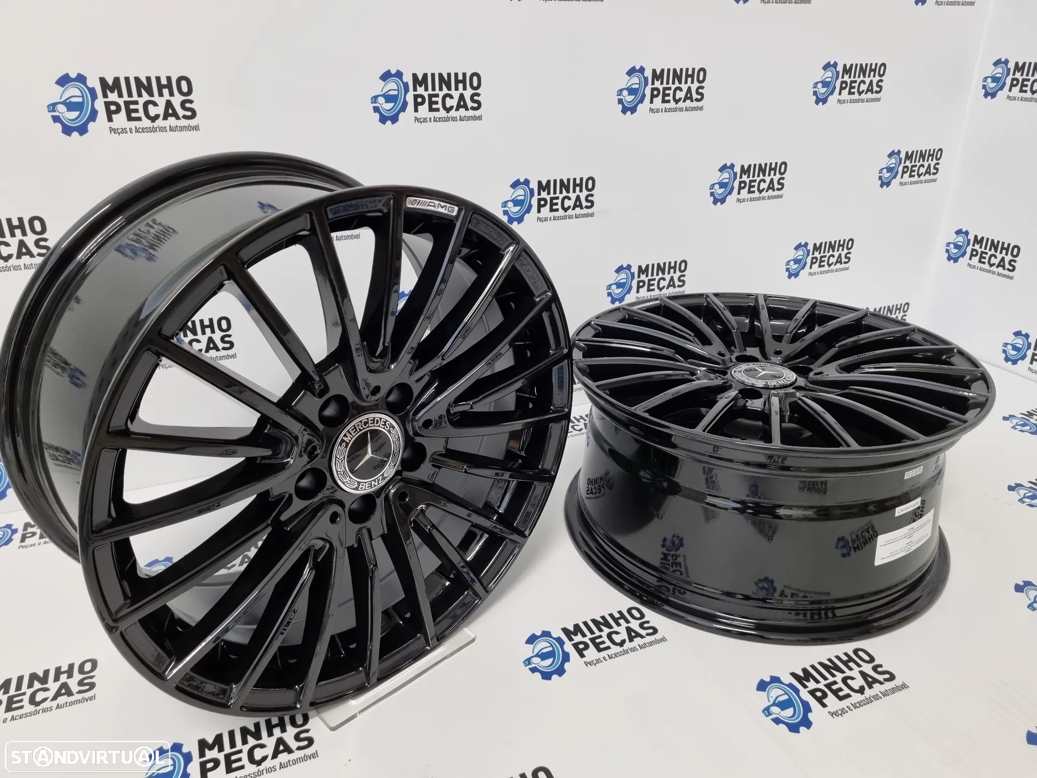 Jantes Mercedes CLS 53 (C257) em 18 Preto Brilho - 6