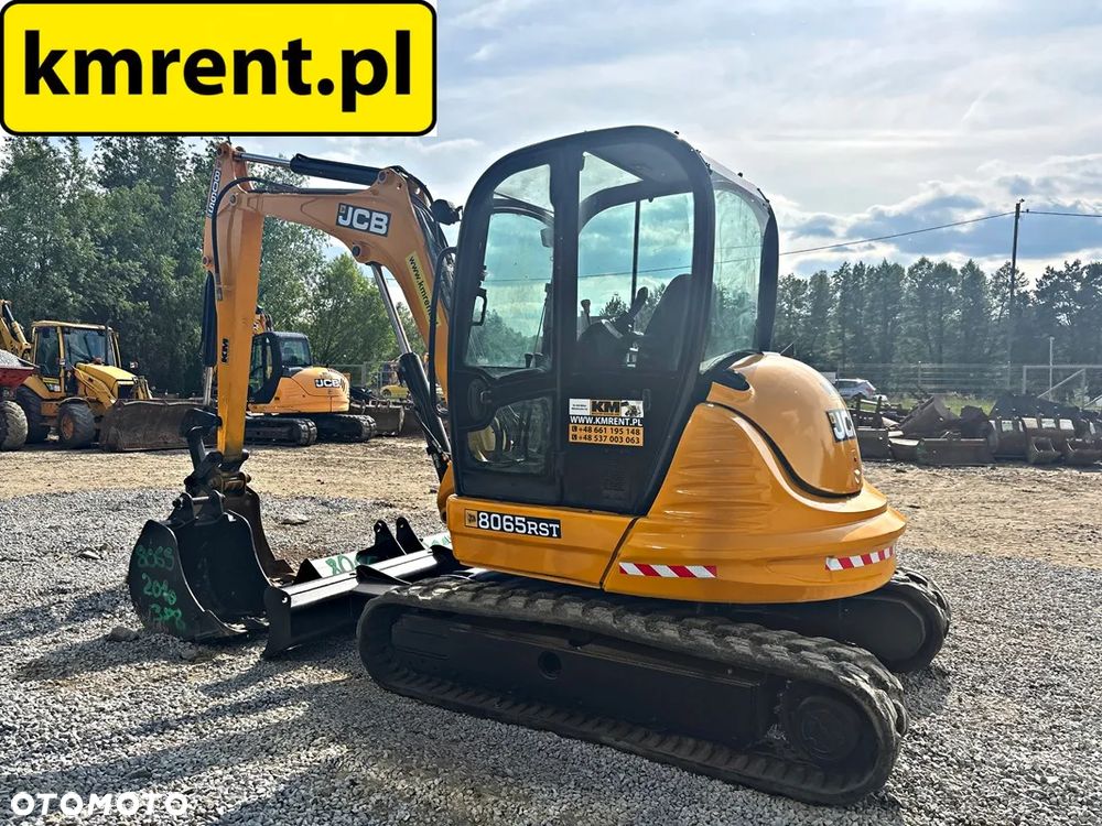 JCB 8065 MINI-KOPARKA 2010 R. MTH:4906! | CAT 307 JCB 855 - 22