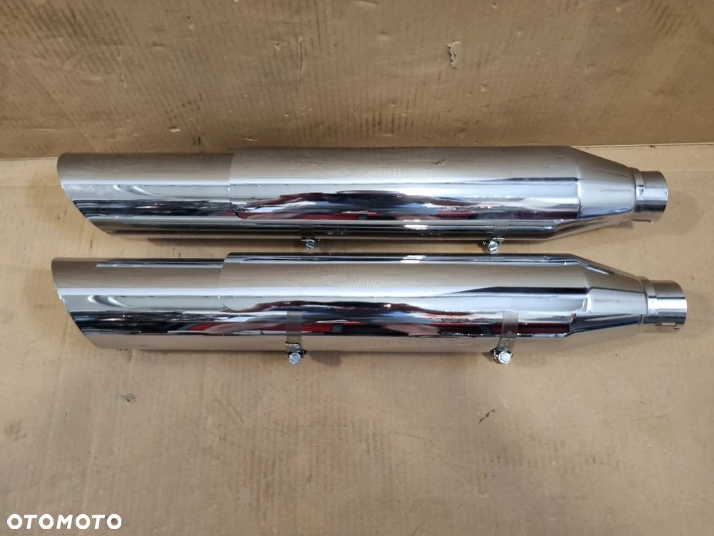 Harley Davidson Softail Slim Cross Bones Tłumiki Wydech flstsb 64727-08 64728-08 - 1