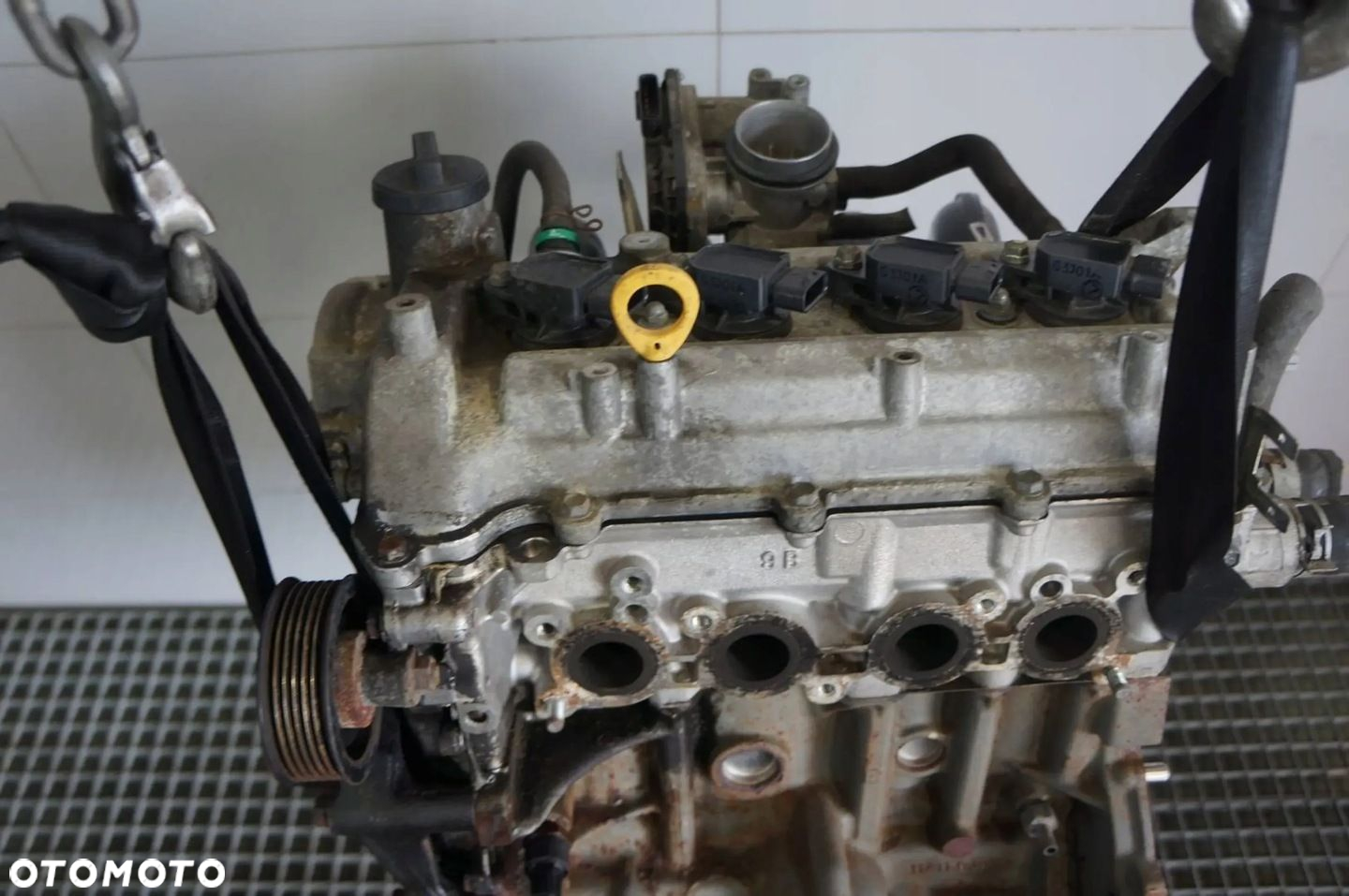 SILNIK KOMPLETNY BLOK GŁOWCIA 1.3 VVTI TOYOTA YARIS II 2SZ-FE 2S-P72L - 7
