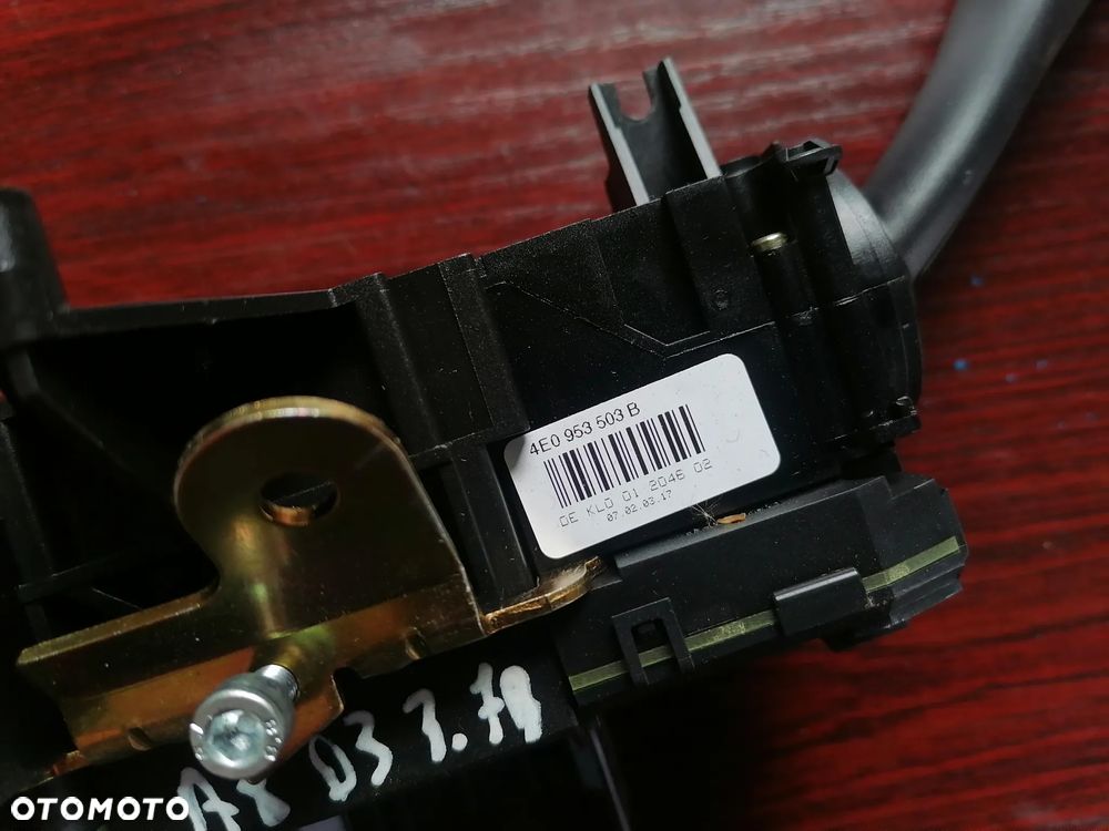 Manetki Przełącznik Przełącznik Zespolony Audi A8 D3 4E0953521 4E0953503B 4E0953549/A - 13