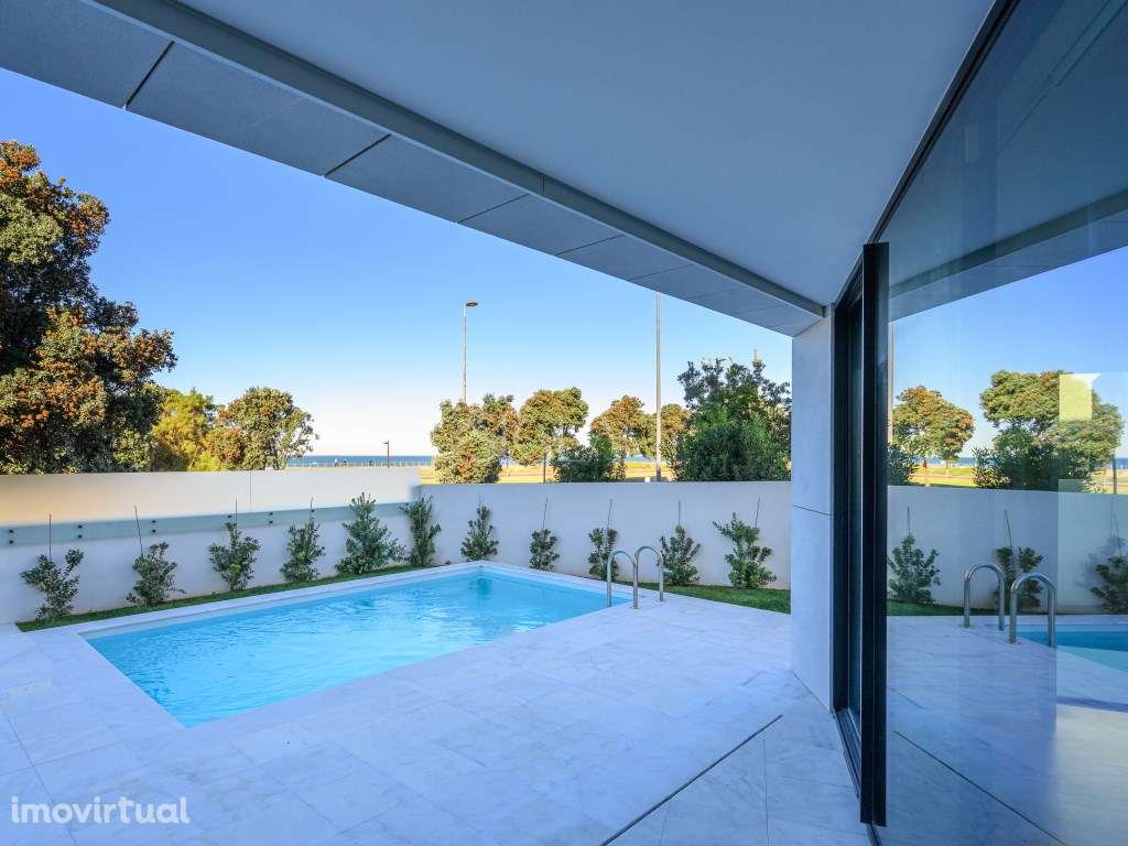 T4 com piscina em Canidelo - Grande imagem: 5/33