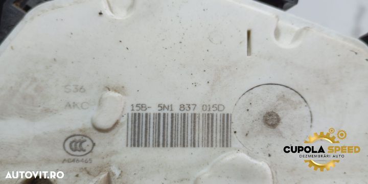 Broasca usa stanga fata 5N1837015D Volkswagen VW Tiguan 1 [facelift] - 2