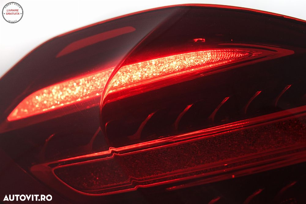 Stopuri Full LED Mercedes S-Class W222 (2013-2017) Semnalizare Dinamica Facelift D- livrare gratuita - 16