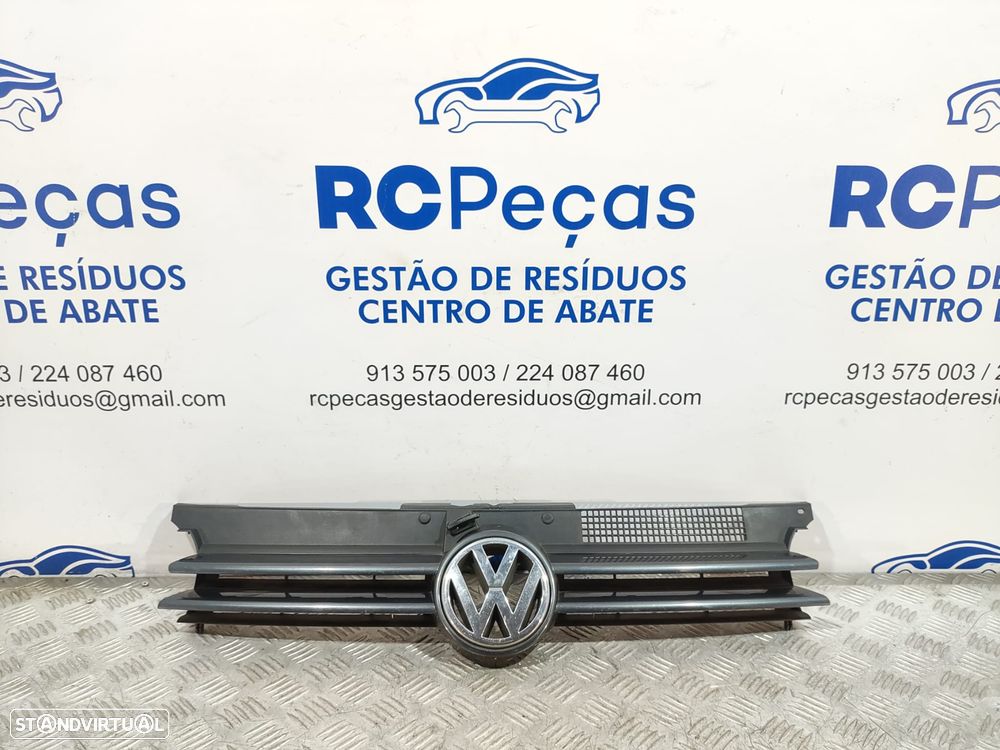 Grelha Central Pará-choques Frente Frontal VW Golf MK4 Original - 3
