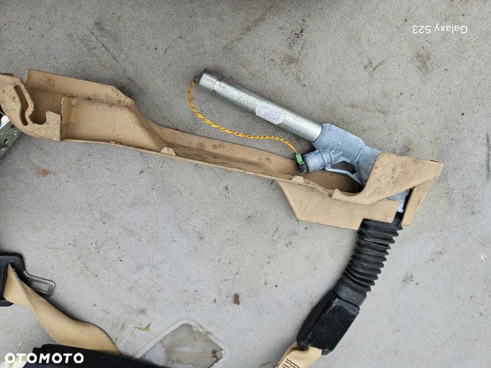 Pas bezpieczeństwa napinacz dopinacz lewy przedni przód BMW E60 E61 2006r 6983385 - 4