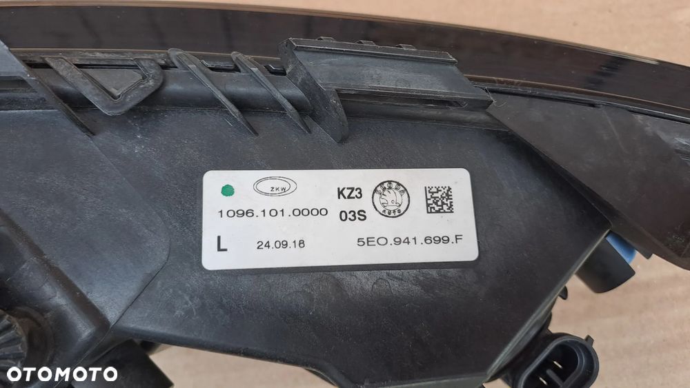 SKODA OCTAVIA 3 LIFT LEWY HALOGEN 5E0941699F ŁADNY - 4