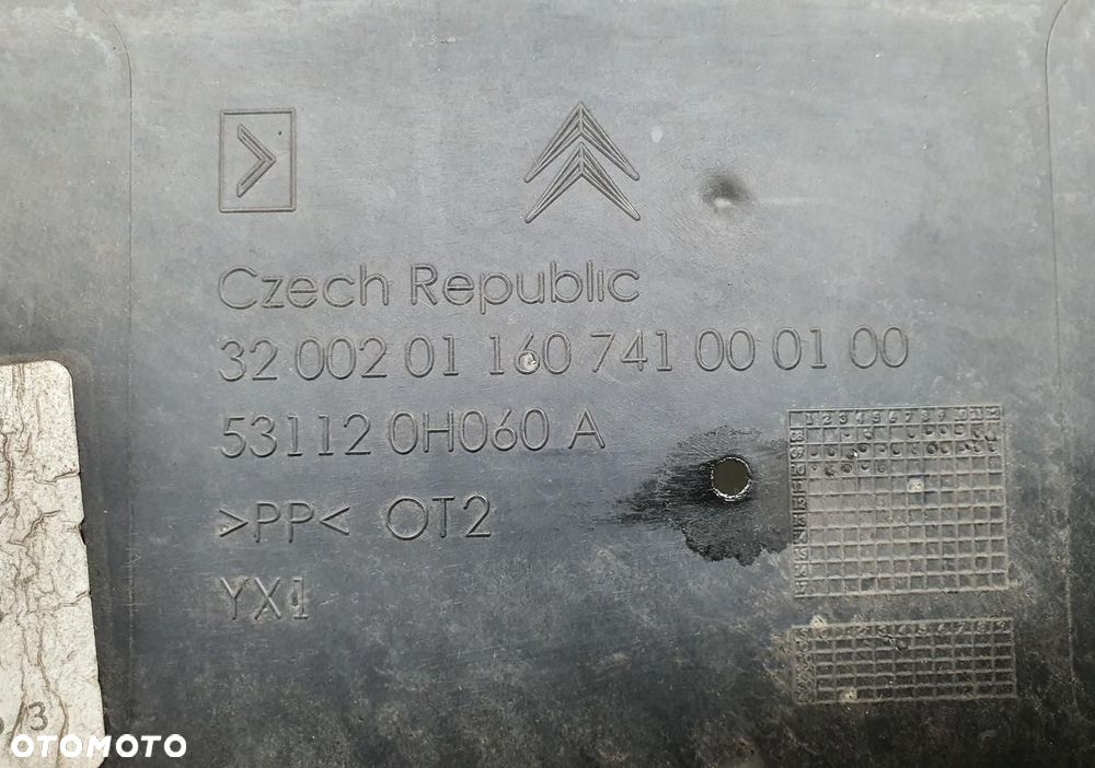 ZDERZAK PRZÓD PRZEDNI KWD CITROEN C1 LIFT 52119-0H100-A KOMPLETNY - 12